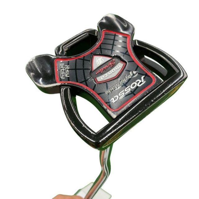 【中古】 テーラーメイド Rossa agsi+ itsy bitsy SPIDER ダブルベンド 33インチ パター PT スチール (フレックスその他) メンズ 男性用 右利き 右用 Cランク ゴルフクラブ