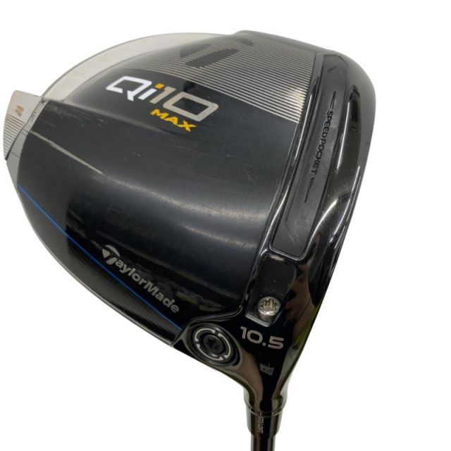 【中古】 テーラーメイド Qi10 MAX 10.5° ドライバー DR Diamana BLUE TM50(Qi10 DR) (フレックスS) メンズ 男性用 右利き 右用 Cランク ゴルフクラブ