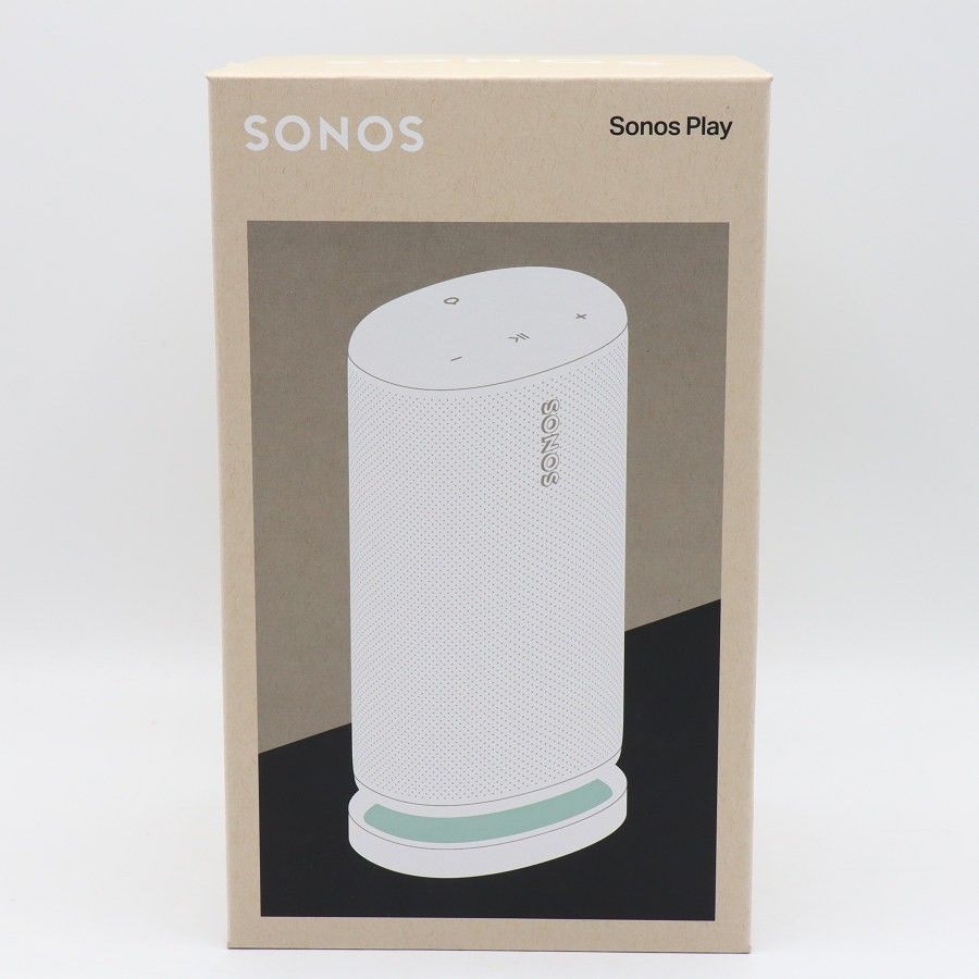 【新品未開封】Sonos Play PLAYPJP1 ホワイト マートポータブルスピーカー AirPlay2 対応ソノス 本体