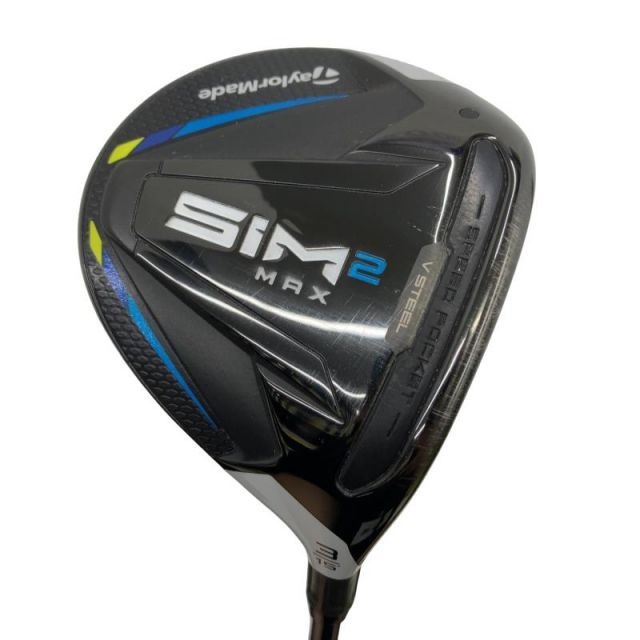 【中古】 テーラーメイド SIM2 MAX 3W フェアウェイウッド FW TENSEI BLUE TM50(SIM2 FW) (フレックスSR) メンズ 男性用 右利き 右用 Cランク ゴルフクラブ