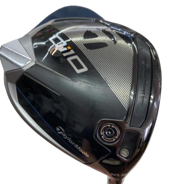 【中古】 テーラーメイド Qi10 10.5° ドライバー DR Diamana BLUE TM50(Qi10 DR) (フレックスR) メンズ 男性用 右利き 右用 Cランク ゴルフクラブ