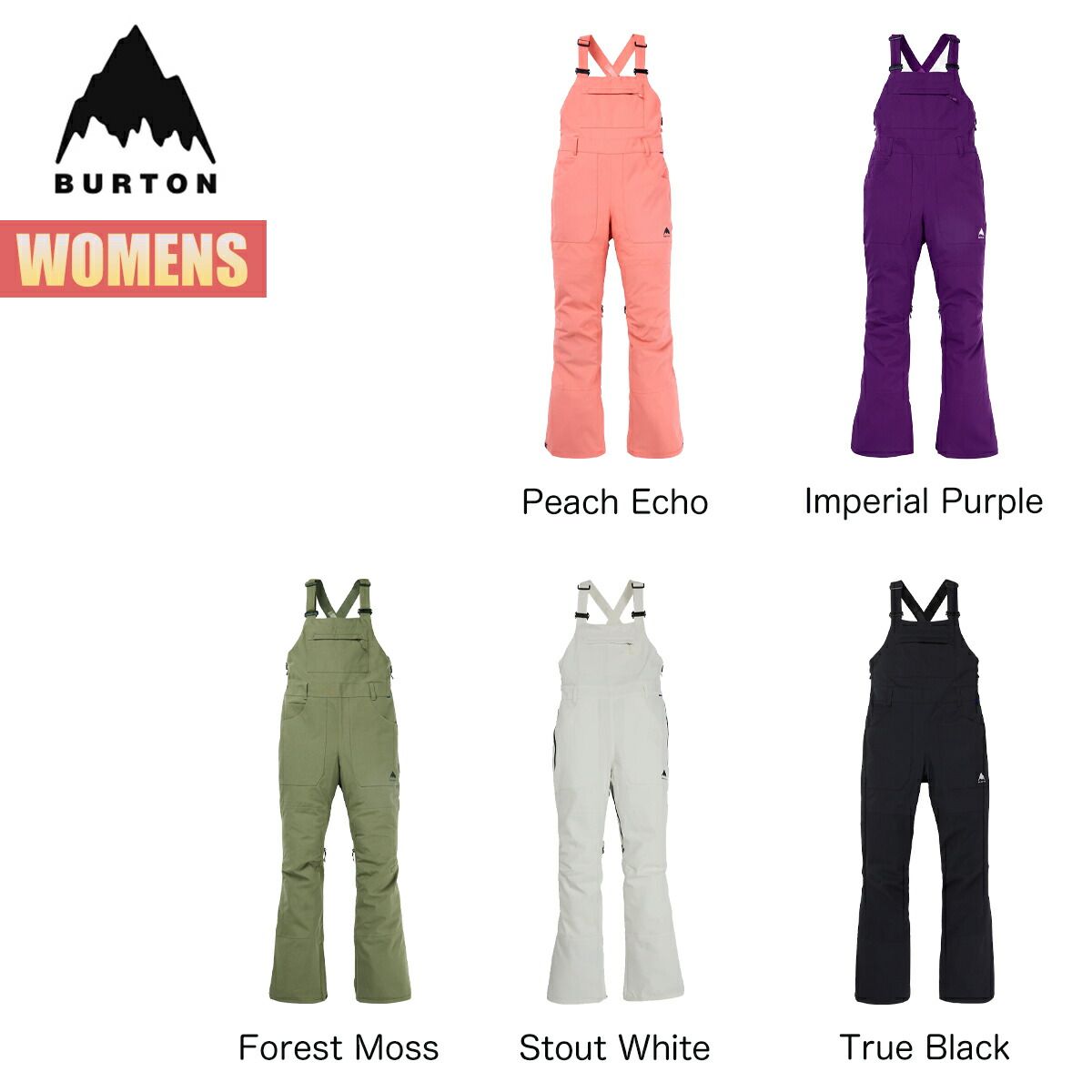 バートン スノーボードウェア レディース ビブパンツ 24-25 Burton