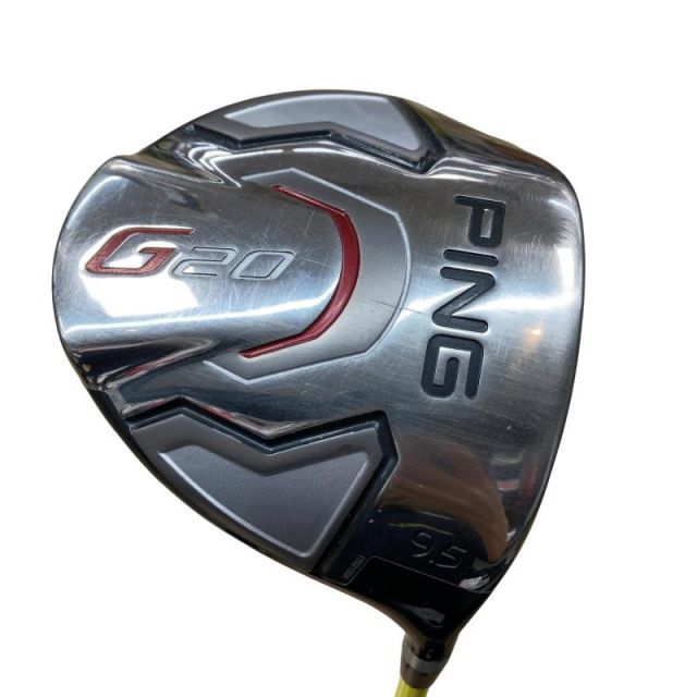 【中古】 ピン G20 9.5° ドライバー DR 純正特注シャフト (フレックスS) メンズ 男性用 右利き 右用 Cランク ゴルフクラブ