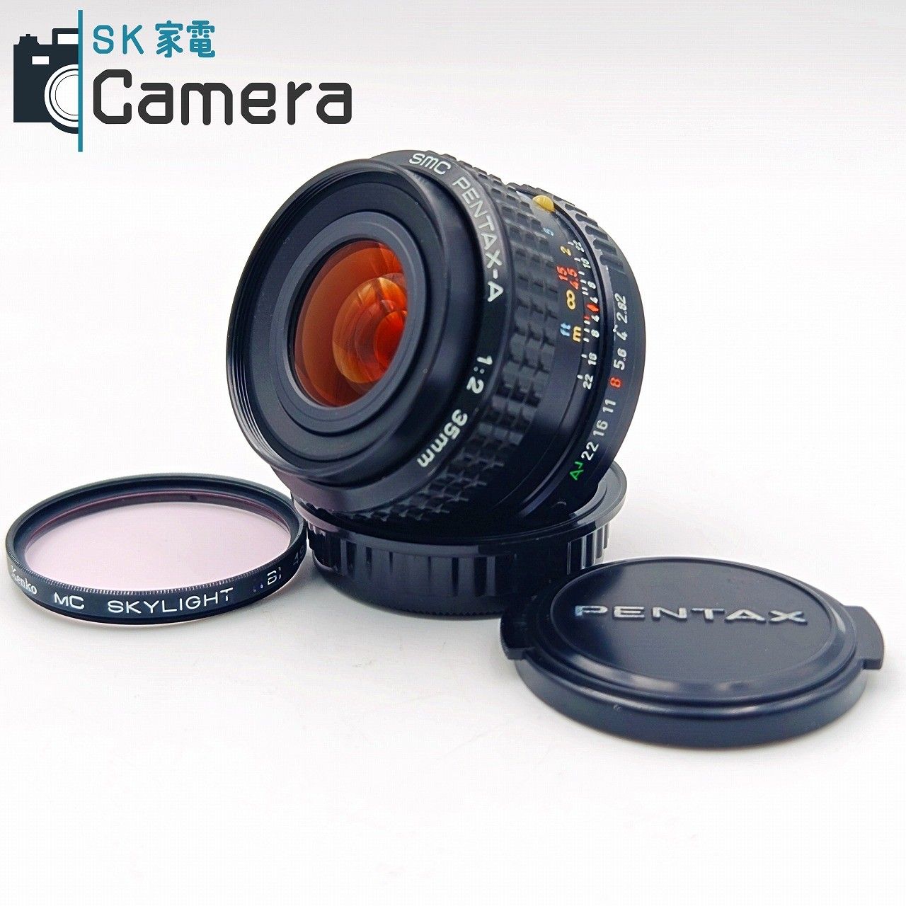 【中古】 PENTAX SMC PENTAX-A 35ｍｍ F2 Kマウント ペンタックス