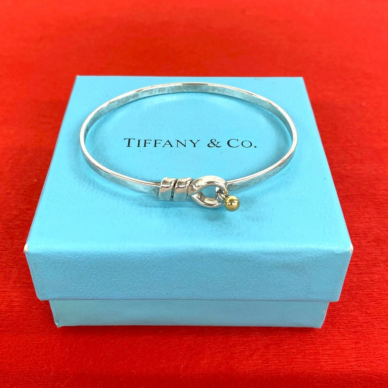 極 美品 TIFFANY&Co. ティファニー ヴィンテージ フック＆アイ