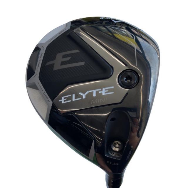 【中古】 キャロウェイ ELYTE MINI DRIVER 11.5° ドライバー DR TENSEI GREEN 60 for CW(ELYTE DR) (フレックスS) メンズ 男性用 右利き 右用 Cランク ゴルフクラブ