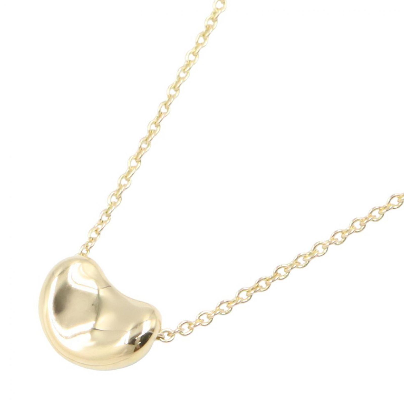 ティファニー TIFFANY＆CO ネックレス ビーンズ ネックレス SM 60957304 首回り40㎝ K18（イエローゴールド） ビーンズ ネックレス SM レディース Used A
