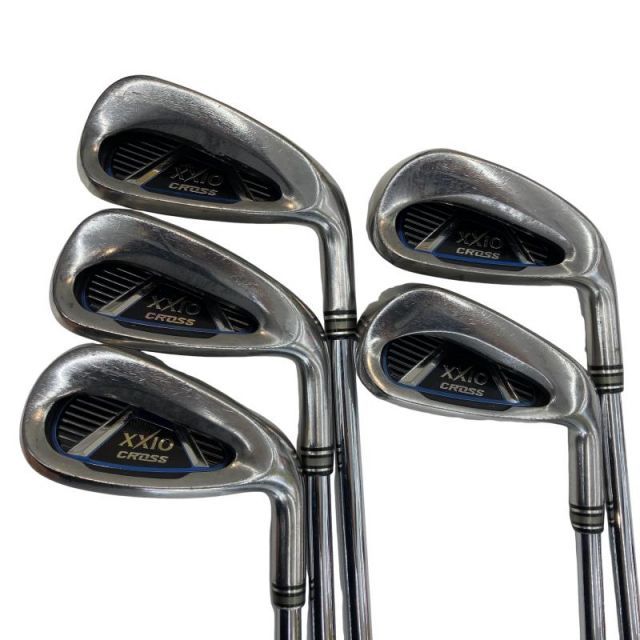 【中古】 ダンロップ XXIO CROSS 7S アイアンセット IR NS PRO 870GH D.S.T for XXIO (フレックスS) メンズ 男性用 右利き 右用 Cランク ゴルフクラブ