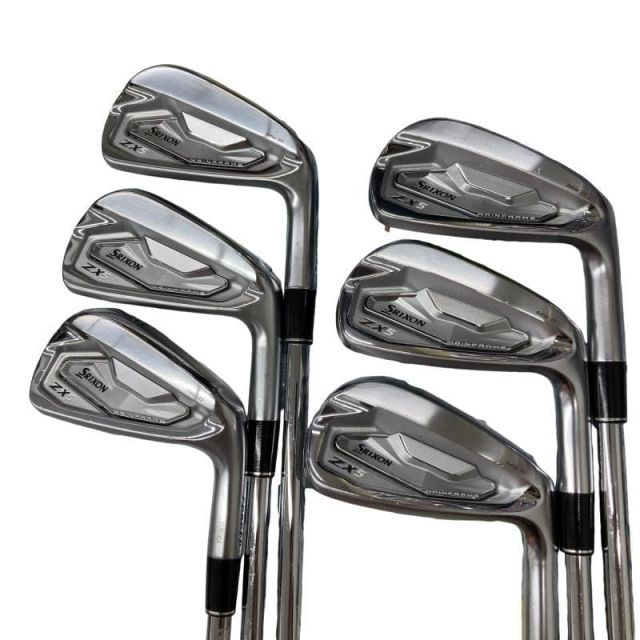 【中古】 ダンロップ SRIXON ZX5 Mk II 6S アイアンセット IR NS PRO 950GH neo DST (フレックスS) メンズ 男性用 右利き 右用 Cランク ゴルフクラブ