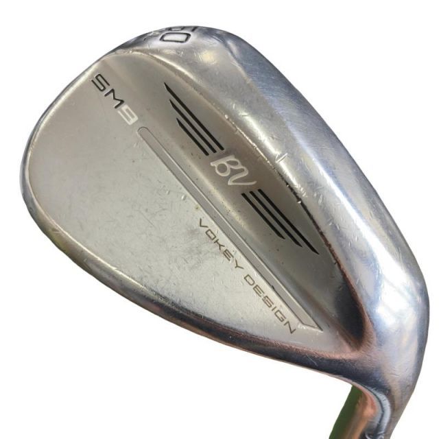 【中古】 タイトリスト VOKEY SPIN MILLED SM9 ツアークロム 60°/04°L ウェッジ WG Dynamic Gold (フレックスS) メンズ 男性用 右利き 右用 Cランク ゴルフクラブ