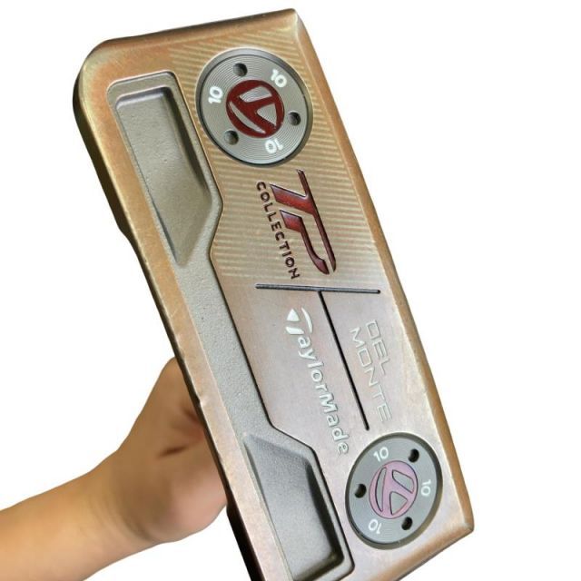【中古】 テーラーメイド TP COLLECTION PATINA DEL MONTE 34インチ パター PT スチール (フレックスその他) メンズ 男性用 右利き 右用 Cランク ゴルフクラブ