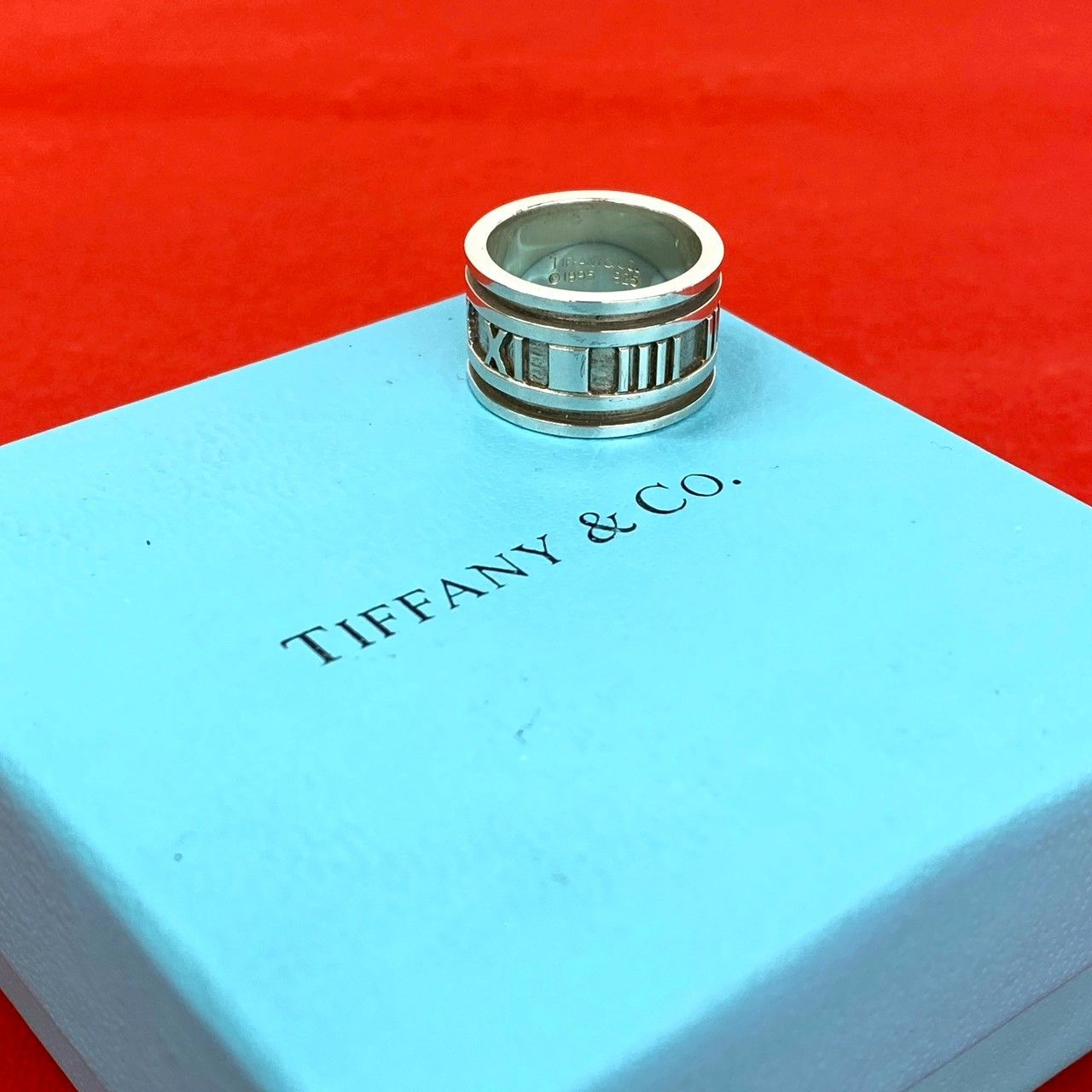 極 美品 TIFFANY&Co. ティファニー ヴィンテージ ワイド アトラス