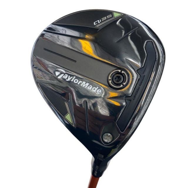 【中古】 テーラーメイド Qi35 3W フェアウェイウッド FW 純正特注シャフト (フレックスS) メンズ 男性用 右利き 右用 Cランク ゴルフクラブ