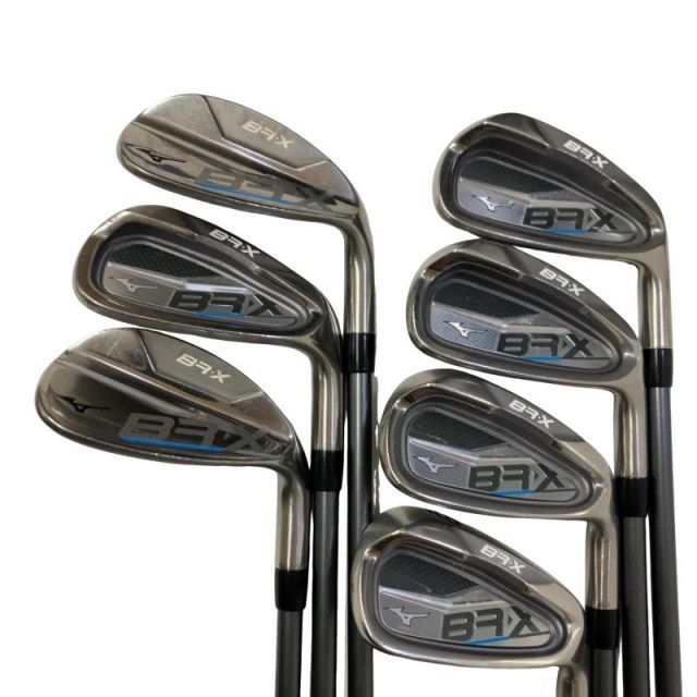 【中古】 ミズノ BR-X 7S アイアンセット IR BR-X (フレックスR) メンズ 男性用 右利き 右用 Cランク ゴルフクラブ