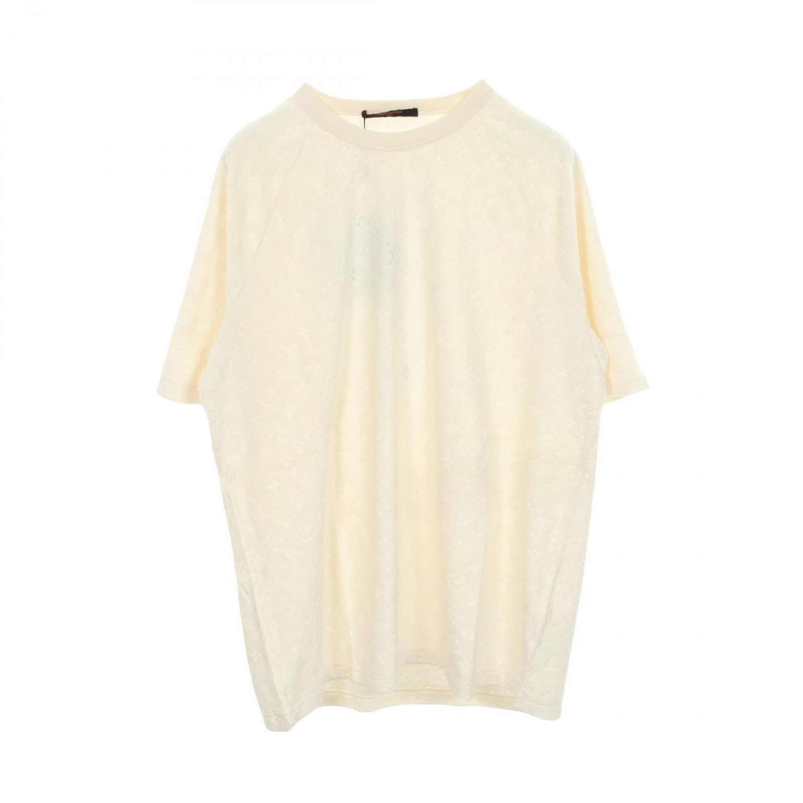 ルイ・ヴィトン LOUIS VUITTON 半袖Tシャツ モノグラム タオルリング RM191M IZG HGY20W シルク コットン Tシャツ メンズ 未使用