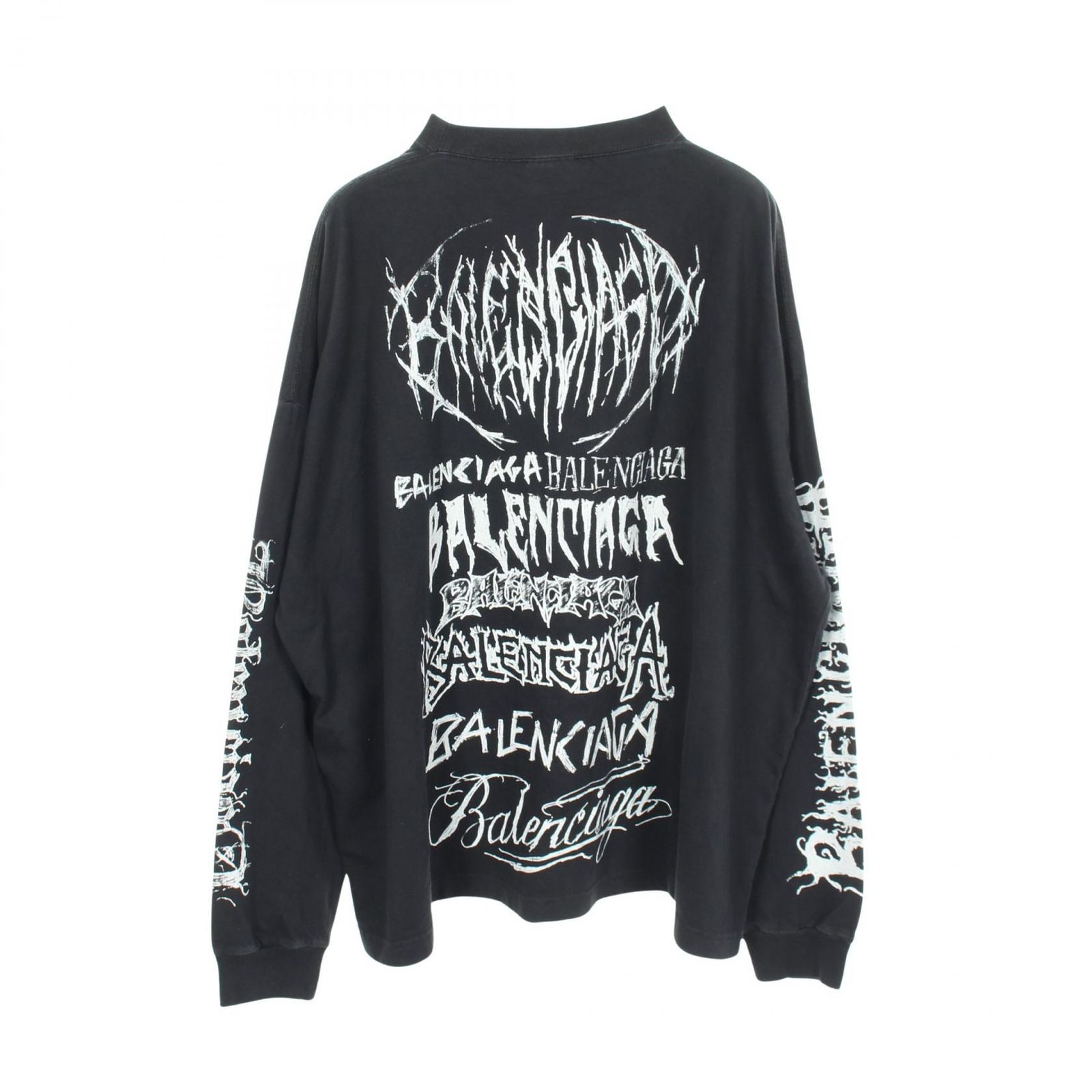 バレンシアガ BALENCIAGA 長袖Tシャツ DIY METAL 699191 コットン 長袖