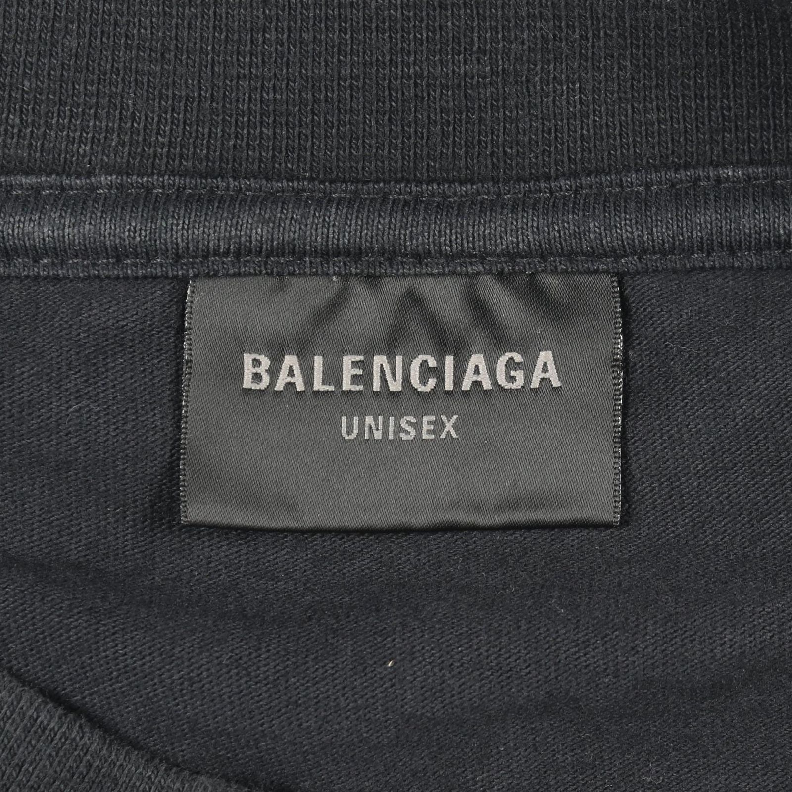 バレンシアガ BALENCIAGA 長袖Tシャツ DIY METAL 699191 コットン 長袖