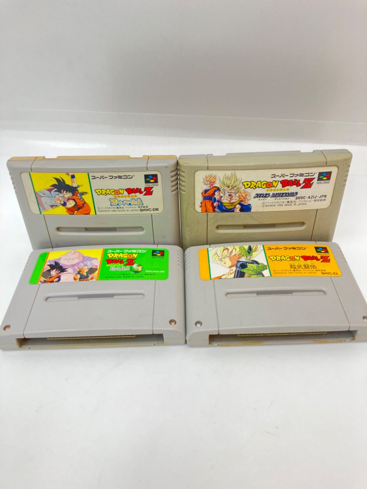 □ Nintendo 任天堂 スーパーファミコン ドラゴンボールZ ソフト4本