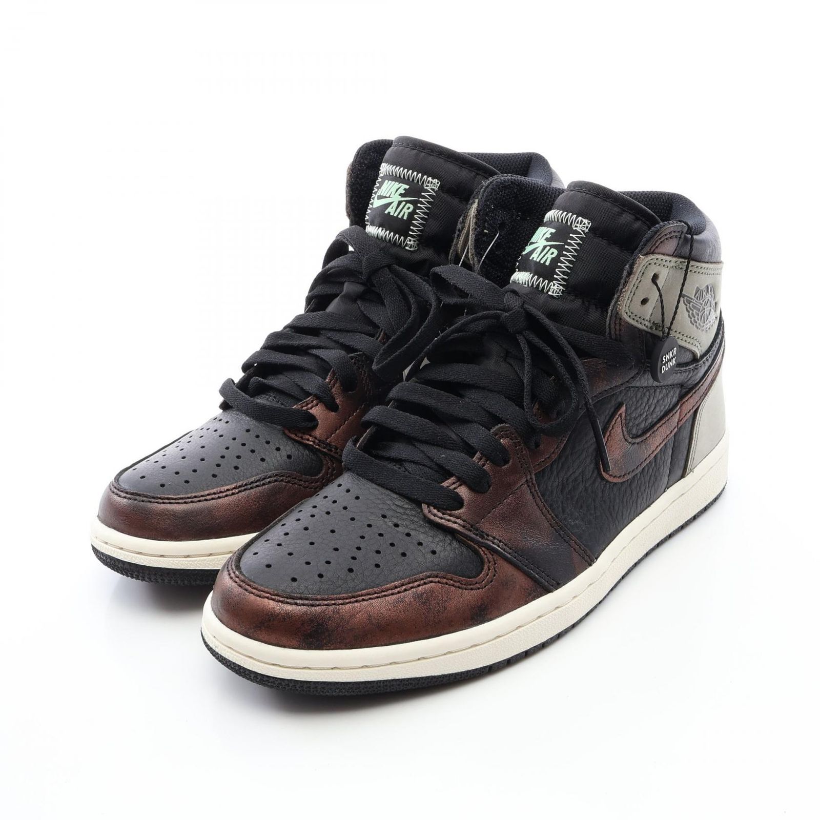 ナイキ NIKE スニーカー AIR JORDAN 1 RETRO HIGH OG RUST SHADOW 555088-033 レザー スニーカー メンズ 未使用