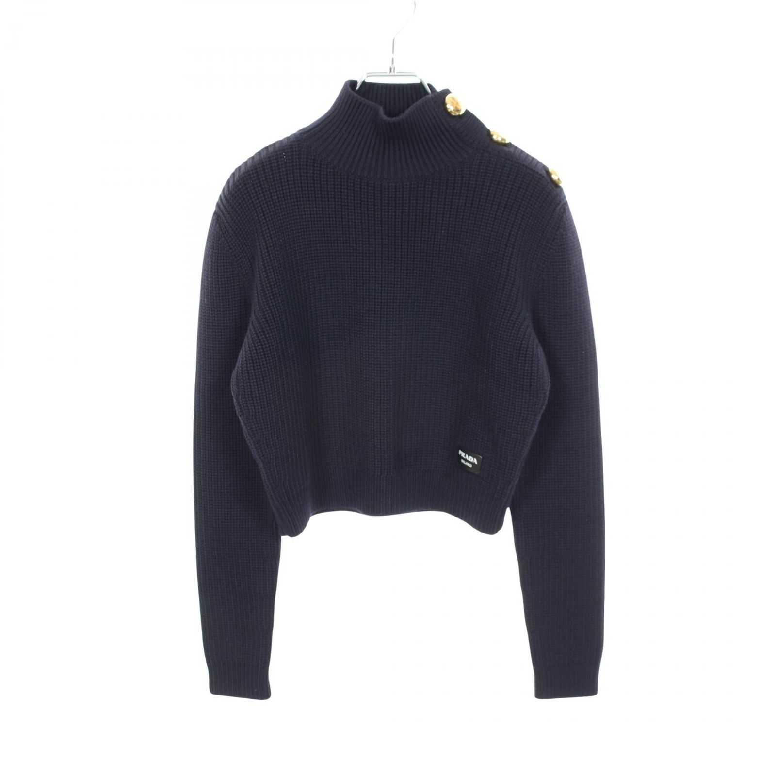 プラダ PRADA ニット タートルネック ウール ニットセーター レディース Used A