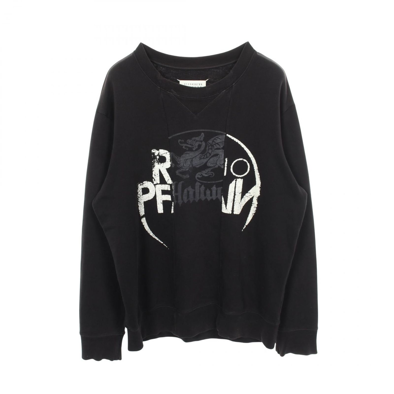レア Maison Margiela マルジェラ ダメージ加工 スウェット メゾン マルジェラ Maison Margiela スウェット 再構築 ダメージ加工