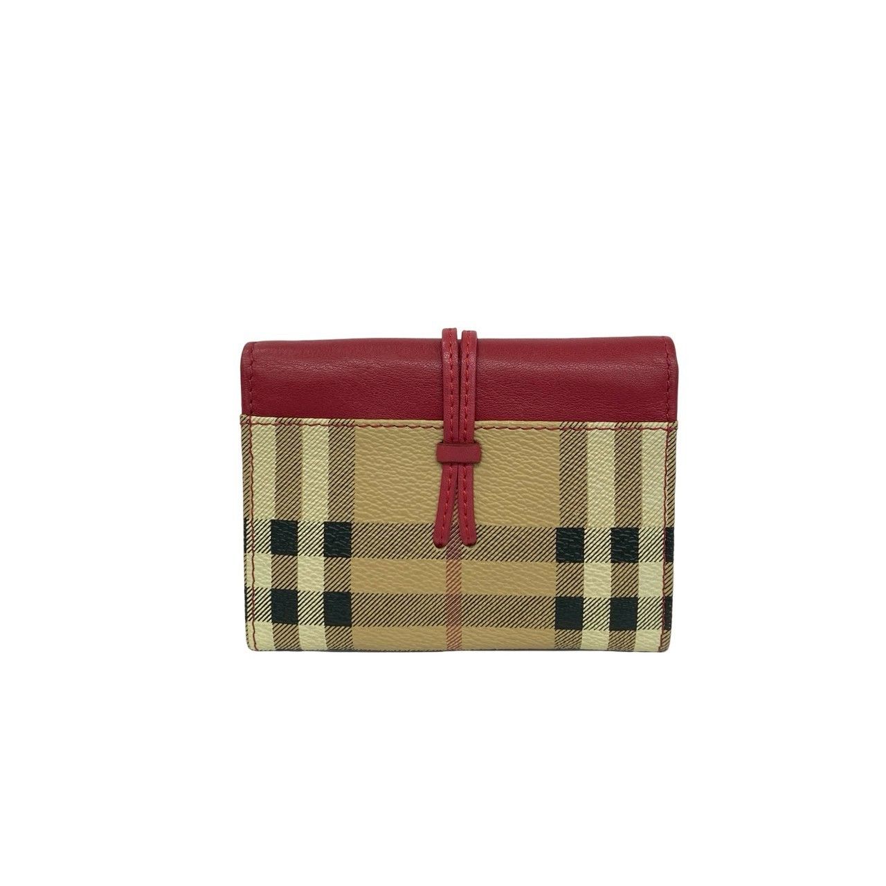 極 美品 BURBERRY バーバリー ノバチェック シャドーホース 柄 レザー