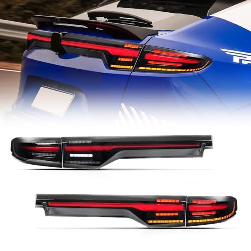 R◆Culonホンダ ヴェゼル 2代目 RV3/RV4/RV5/RV6型テールランプ テールライト オープニングモーションON/OFF切り替え 流れるウインカー 全LED左右2点セット LED スモーク For Honda Vezel Tai 90253858