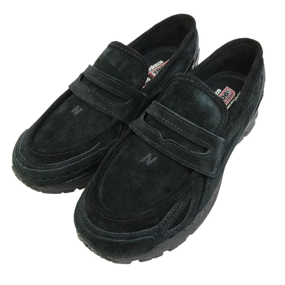 NEW BALANCE ニューバランス U1906LNT 1906L Black Suede ブラック スエード ローカット ローファー スニーカー ブラック系 27cm【新古品】【未使用】【中古】