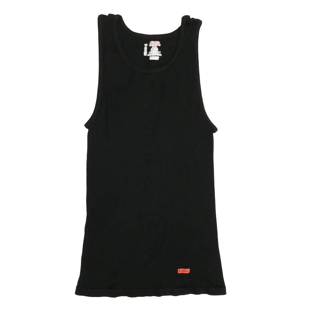 Supreme ブラック タンクトップ L Supreme シュプリーム HANES ヘインズ Tank Tops タンクトップ