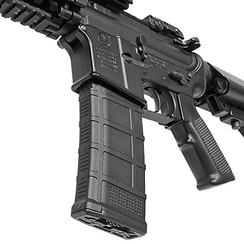 良品武品 東京マルイ 電動ガン M4シリーズ 対応 ポリマーマガジン D-DAY マグプル PMAG GEN.3 レプリカ 350連 多弾 ゼンマイ給弾式 BK (3本セット)e 67ccfdc2