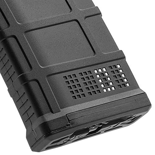 良品武品 東京マルイ 電動ガン M4シリーズ 対応 ポリマーマガジン D-DAY マグプル PMAG GEN.3 レプリカ 350連 多弾 ゼンマイ給弾式 BK (3本セット)e 67ccfdc2