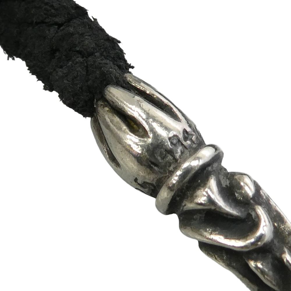 CHROME HEARTS クロムハーツ（原本無） LEATHER BRAID スクロール