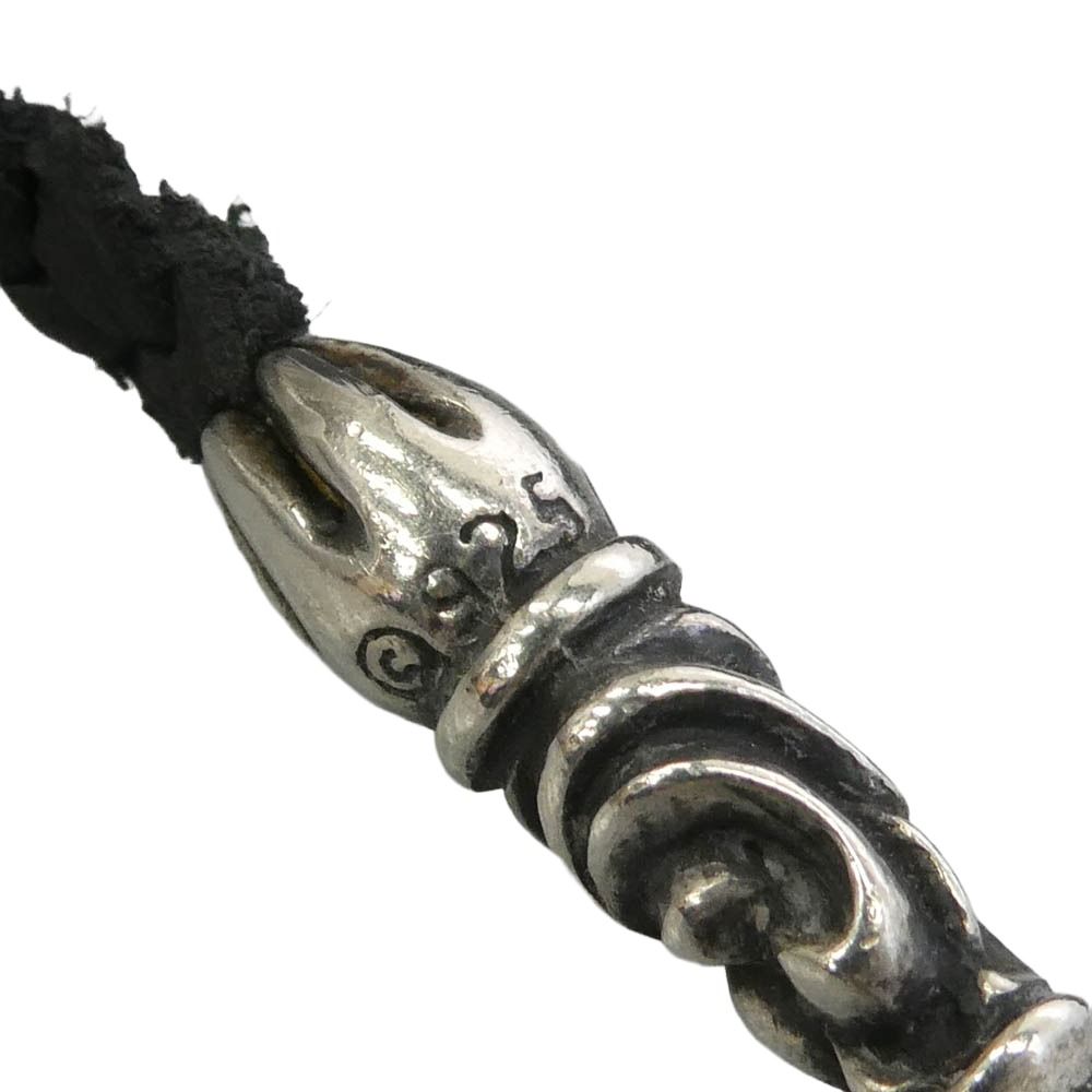 CHROME HEARTS クロムハーツ（原本無） LEATHER BRAID スクロール