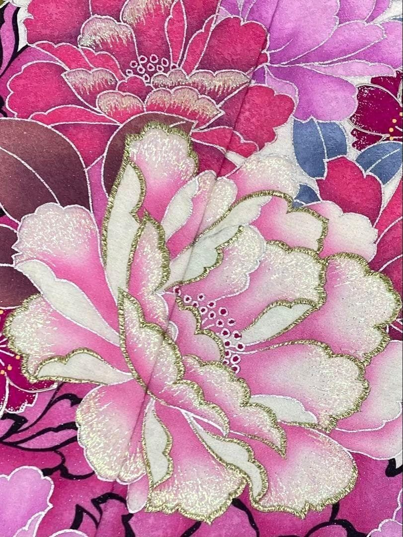 振袖 豪華 銀通し 刺繍 銀彩 紋意匠 身丈171cm 撥水加工済 MO2780