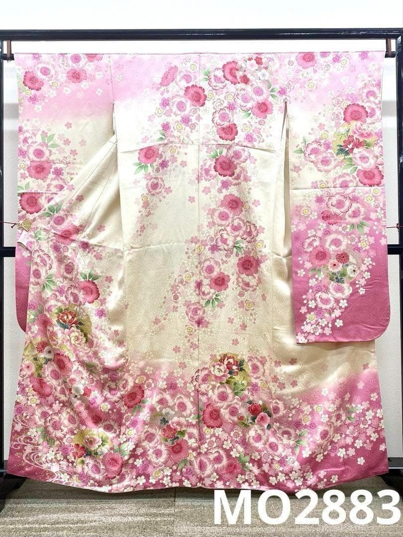 振袖 豪華 金駒 金彩 紋意匠 身丈156cm 撥水加工済 MO2883
