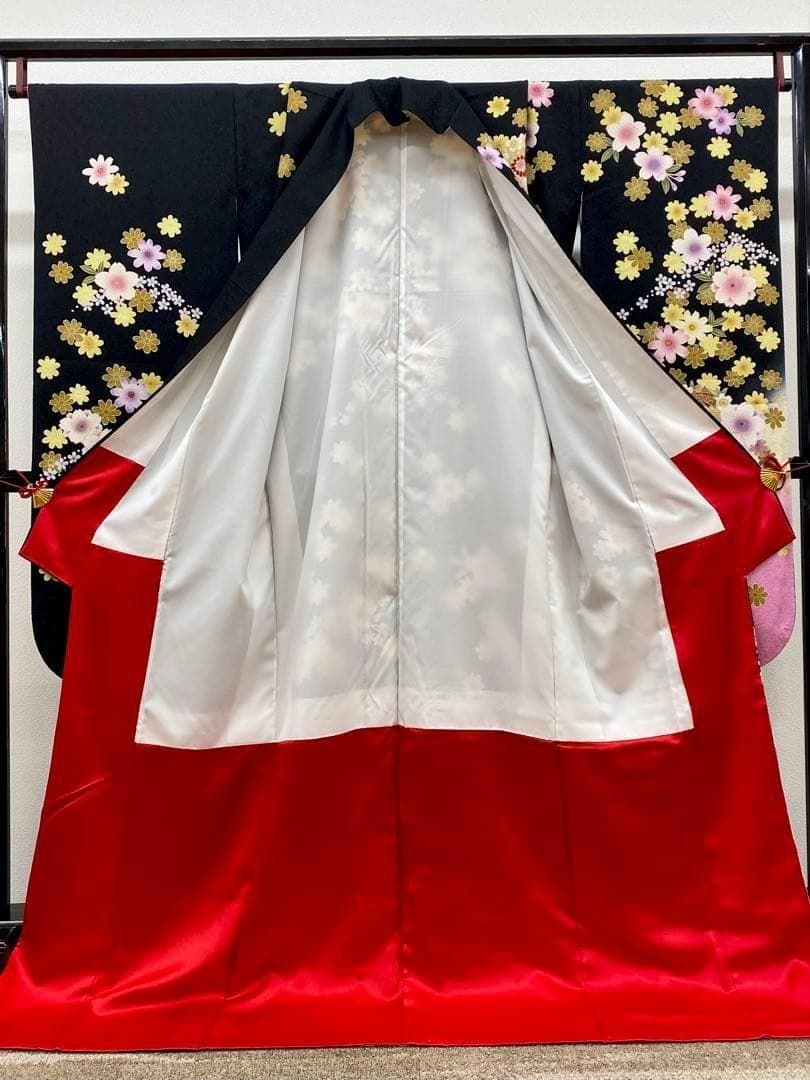 振袖 金通し 金駒 金彩 紋意匠 桜 身丈177cm トールサイズ MO2817 