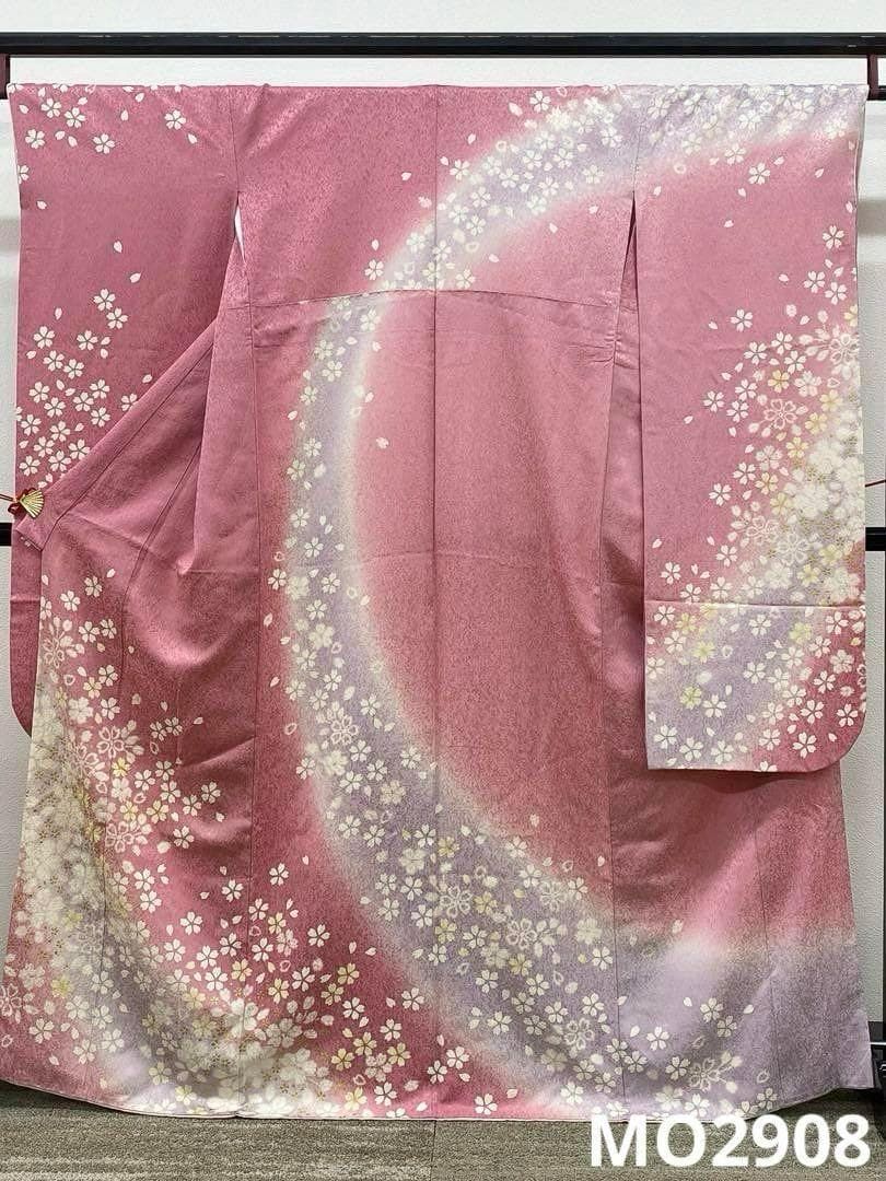 振袖 豪華 銀通し 金駒 金彩 紋意匠 桜尽くし 身丈163cm MO2908