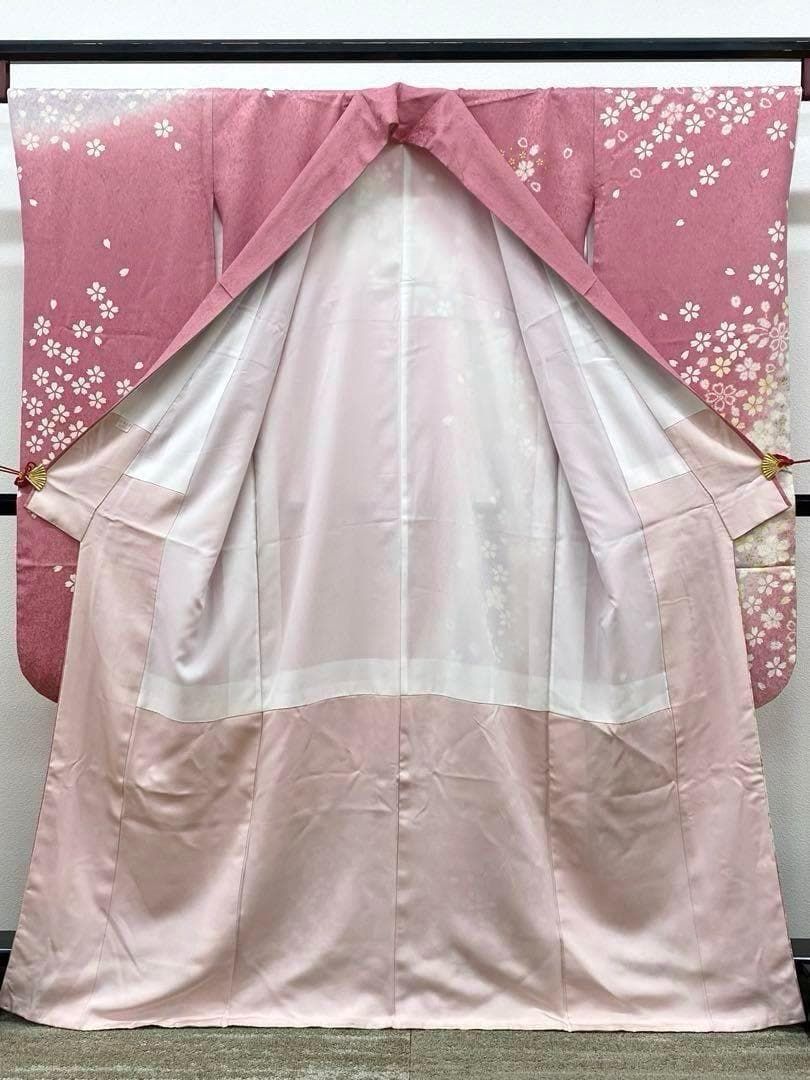 振袖 豪華 銀通し 金駒 金彩 紋意匠 桜尽くし 身丈163cm MO2908