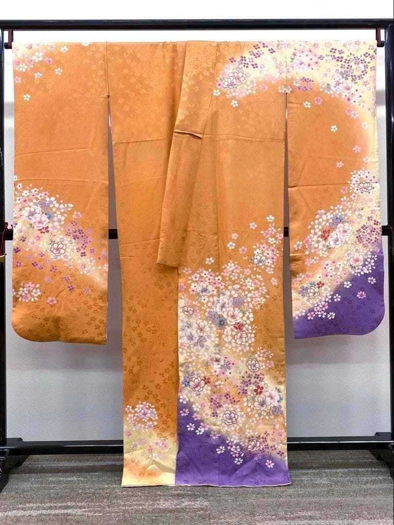振袖 豪華 金駒 金彩 紋意匠 桜 身丈161cm MO2930
