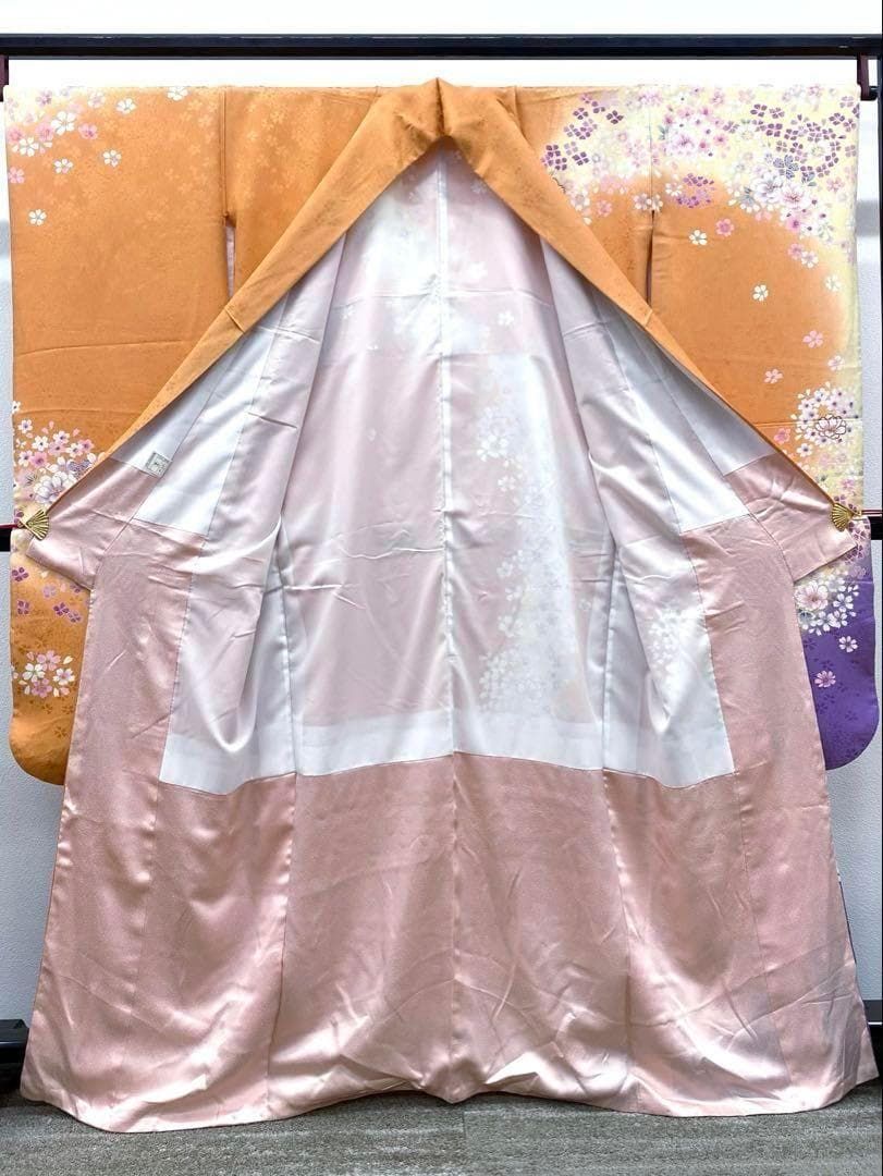 振袖 豪華 金駒 金彩 紋意匠 桜 身丈161cm MO2930