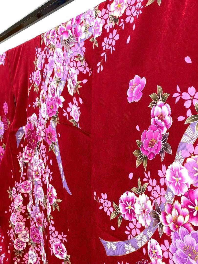 メーカー品振袖 豪華 ラメ刺繍 金彩 銀彩 紋意匠 身丈cm 撥水加工済 振袖 金彩豪華 ラメ刺繍 紋意匠 身丈164cm 撥水加工済 MO2899 - メルカリ