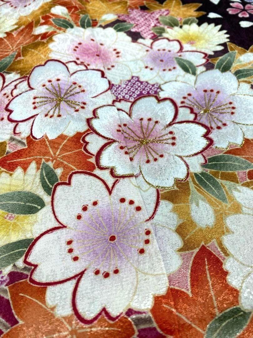 振袖 豪華 刺繍 紋意匠 身丈156cm 撥水加工済 MO2896