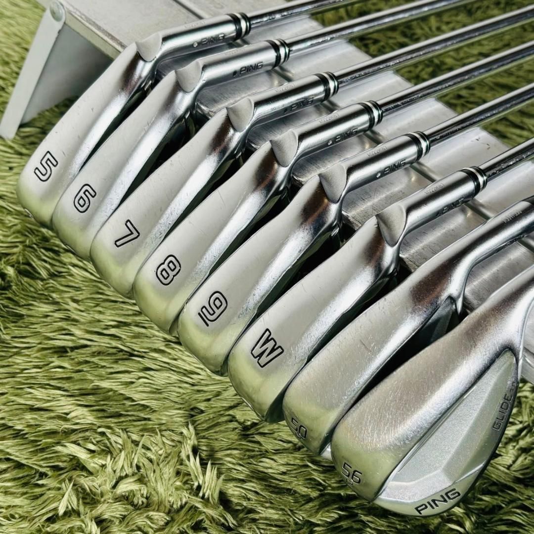 中古】ピン オールG425 フルセット 新品キャディバッグ付き 12本セット
