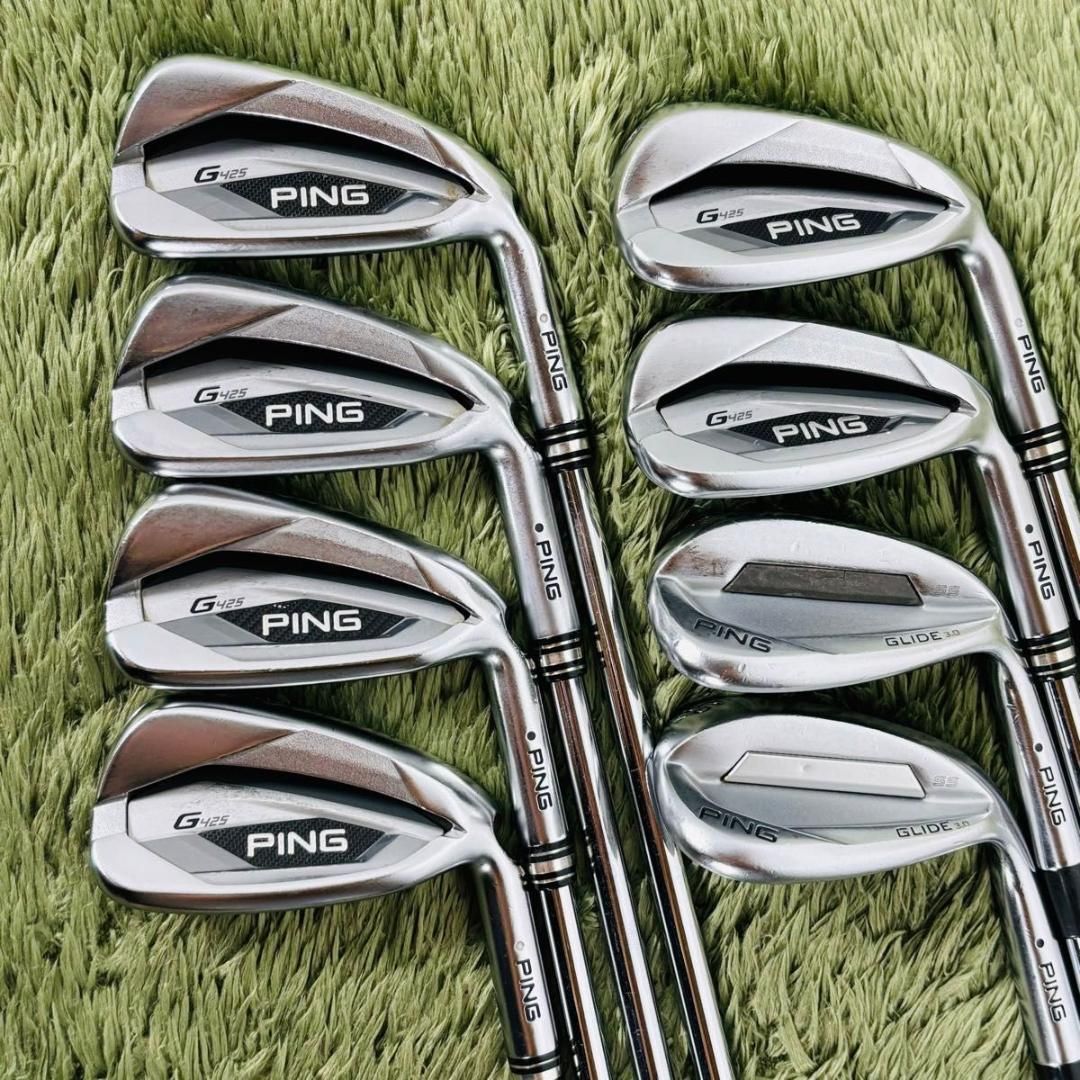中古】ピン オールG425 フルセット 新品キャディバッグ付き 12本セット