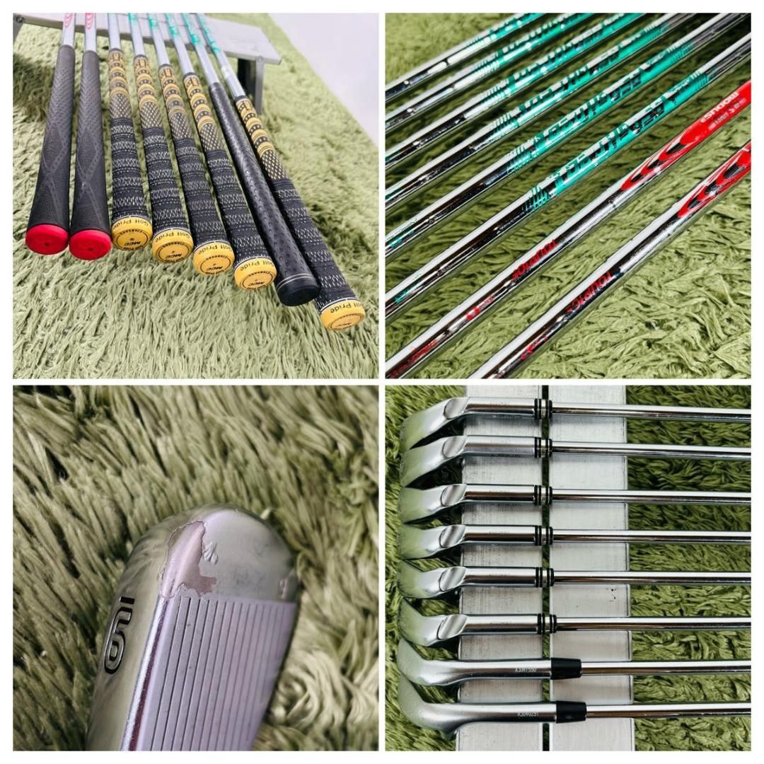 中古】ピン オールG425 フルセット 新品キャディバッグ付き 12本セット