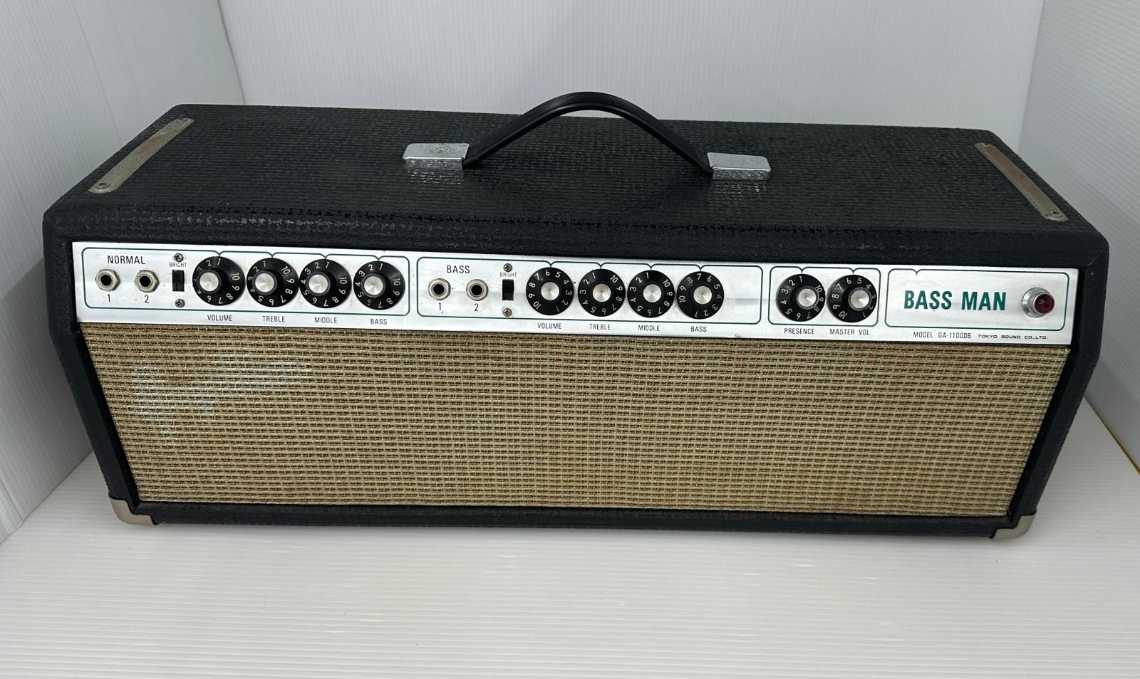 【ジャンク】Guyatone グヤトーン ベースアンプヘッド GA-1100DB 1978年製 (2606191)