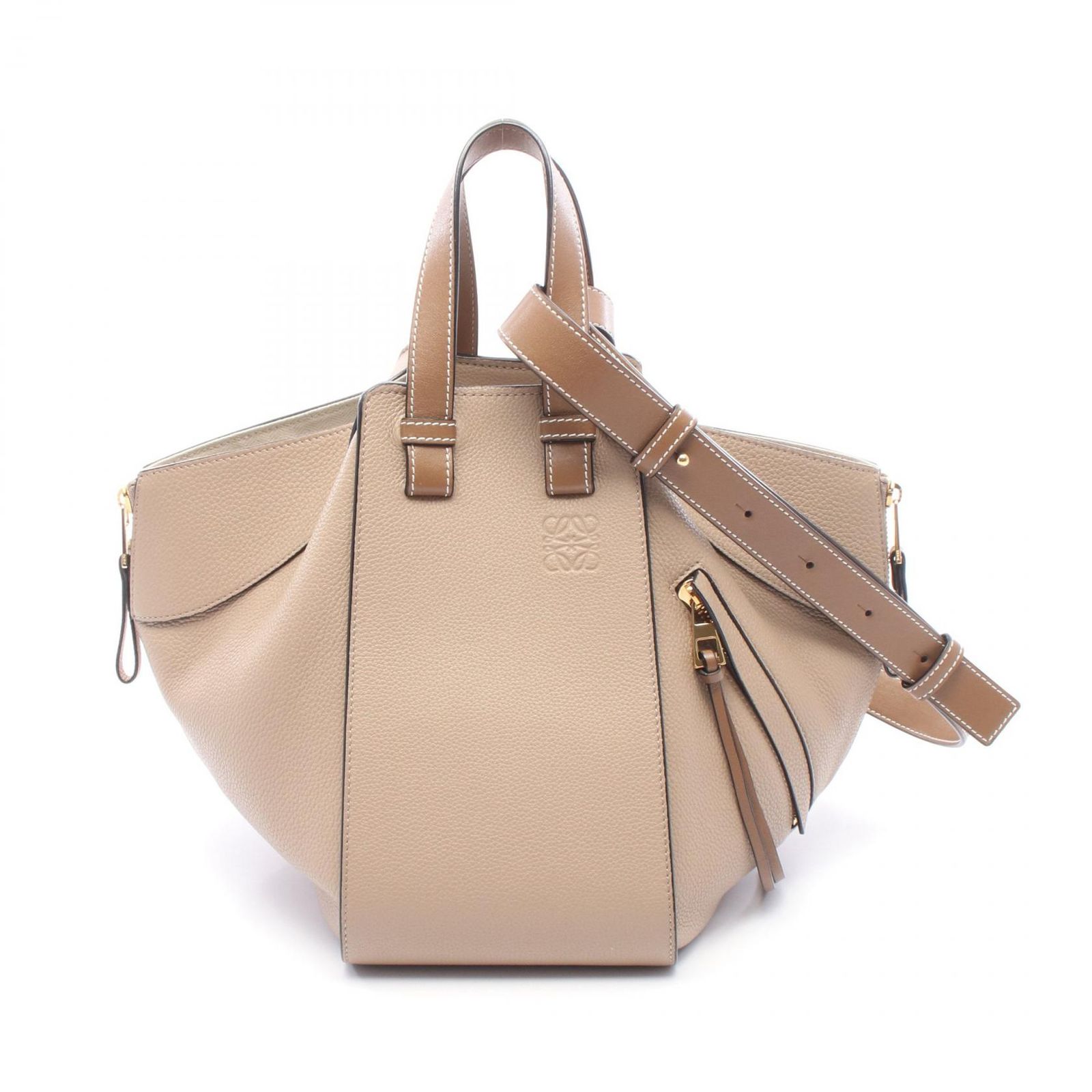 LOEWE ハンモック スモール グレージュ ロエベ LOEWE ハンドバッグ HAMMOCK SMALL ハンモック スモール 2WAY