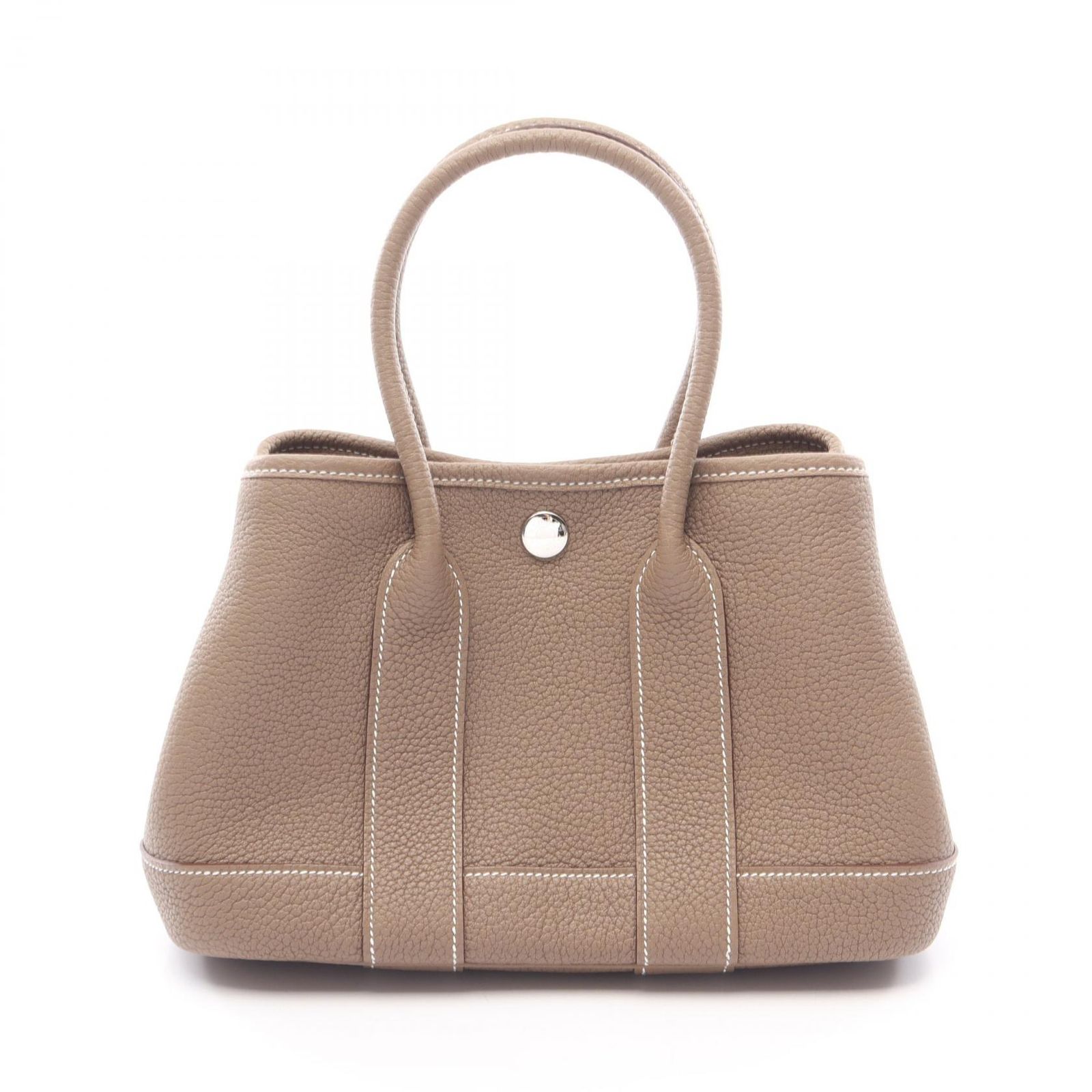 エルメス HERMES ハンドバッグ ネオガーデン23 エトゥープ エトゥープ レザー ネオ・ガーデン23 エトゥープ レディース 未使用