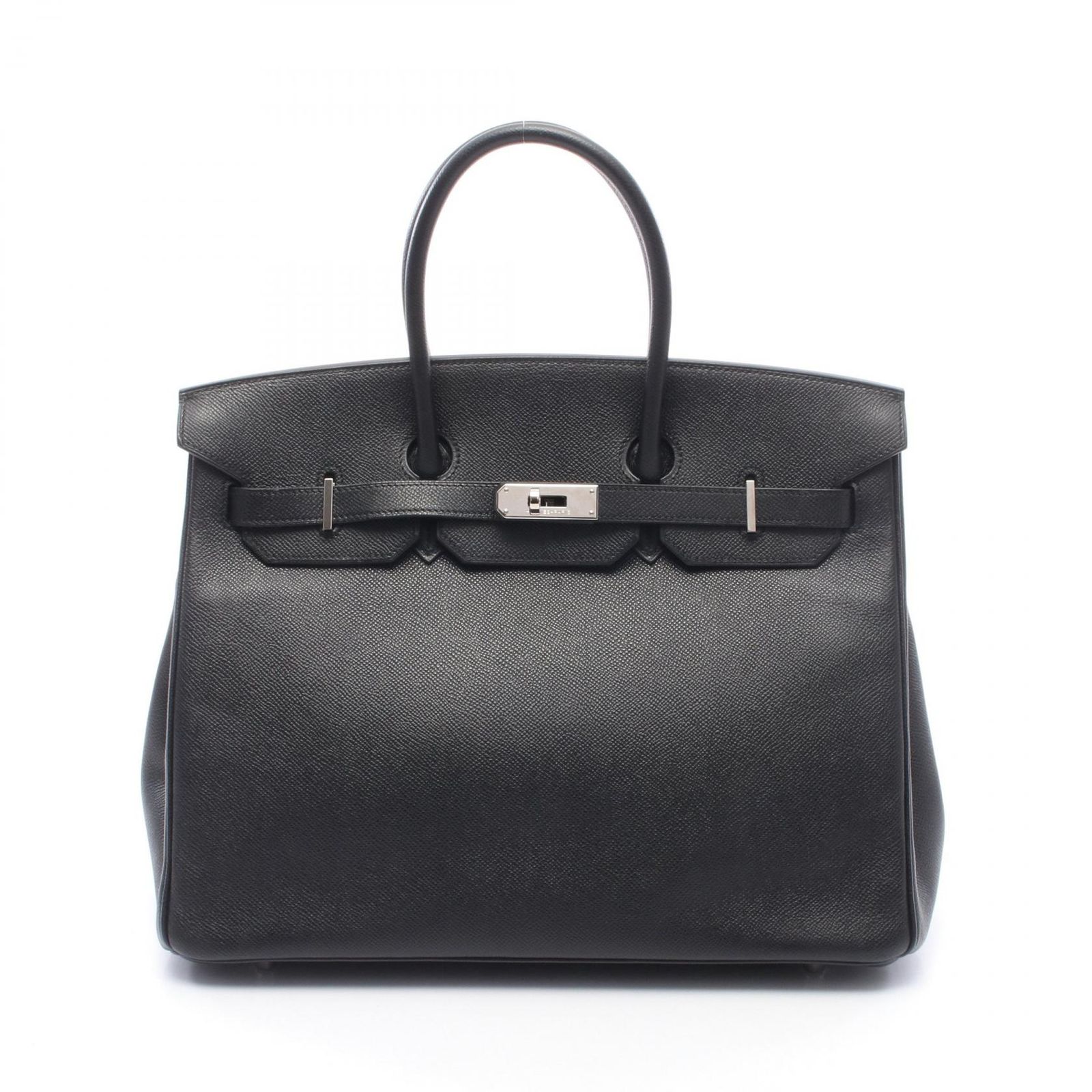 エルメス HERMES ハンドバッグ バーキン35 ブラック レザー バーキン35 ブラック レディース Used A