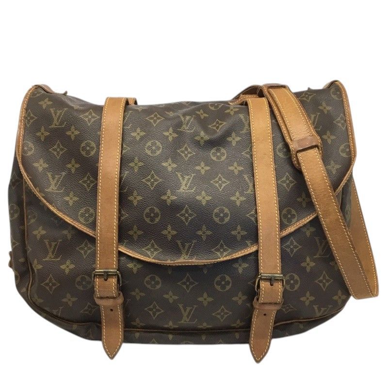 LOUIS　VUITTON【ルイヴィトン】ソミュール43　モノグラム　ショルダーバッグ　M42252【中古品/USED-B】質屋　かんてい局那覇店　ｎ3100427927300660